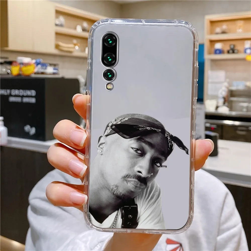 Rip Raper 2pac Phone Case For Xiaomi 11 Redmi Note 11 5G 8T 9A 9 10T Note8Pro Note9 12SUltra Transparent Case