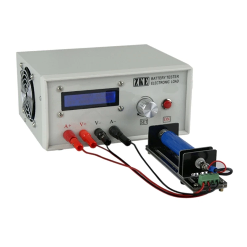 K1AA Efficient 4 Wire Battery Resistance Tester Precise Results for 21700,26650,18650