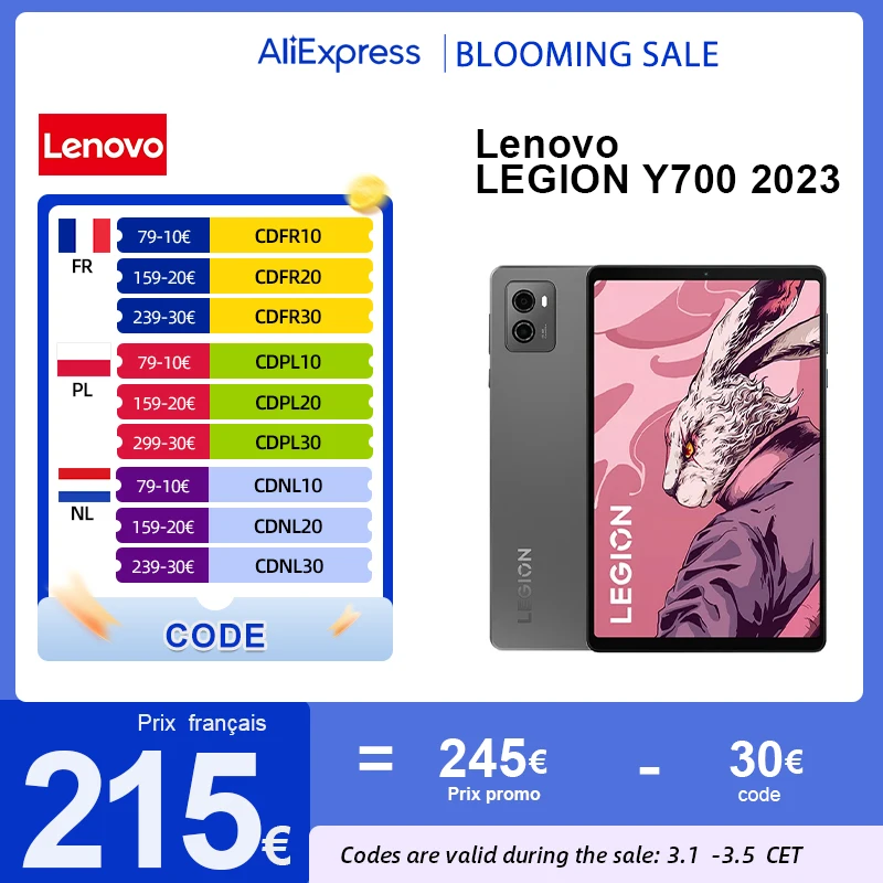 Globalny chrom Lenovo LEGION Y700 2023 Snapdragon 8 + Gen 1 8.8 cali 144Hz wyświetlacz 13MP kamera 6550mAh bateria WiFi Tablet