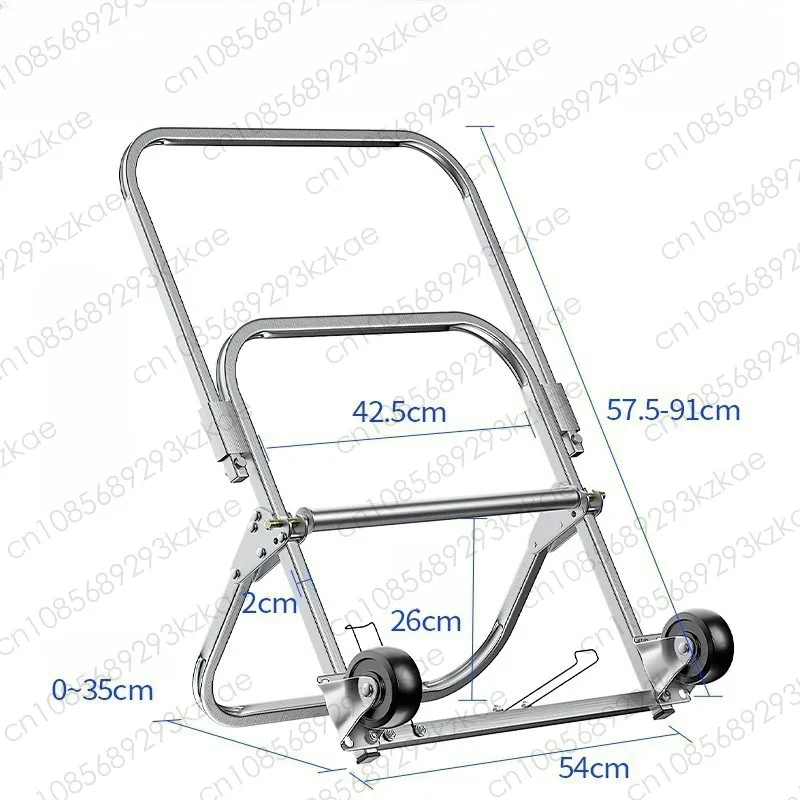 Foldable pay-off frame, pulley, easy to carry optical fiber, network cable, leather cable pay-off device, wiring shaft
