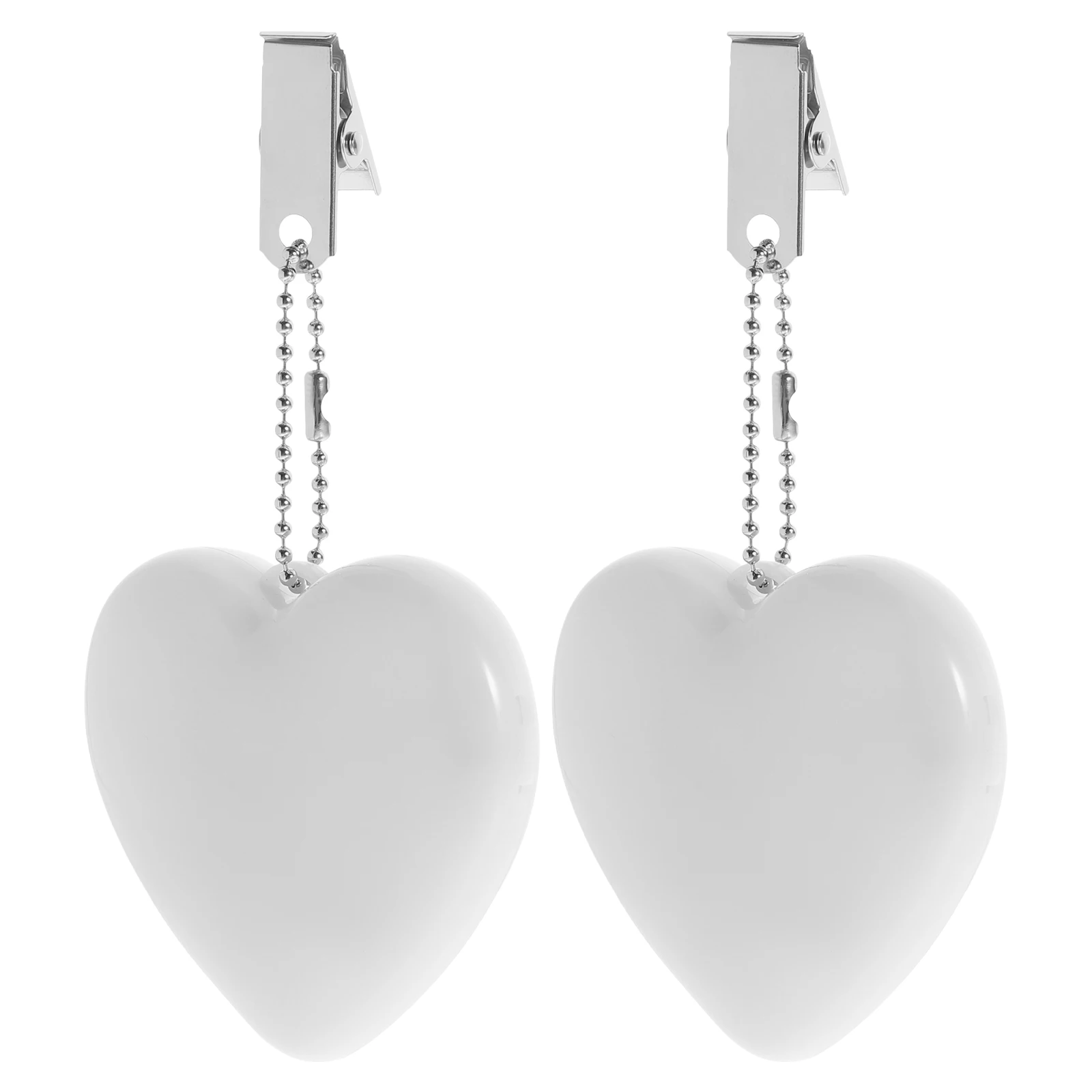 

2 pcs Heart Shaped Touch Night Light Cold White LED Handbag Purse Lamp Small Bag Work Multipurpose Powered
