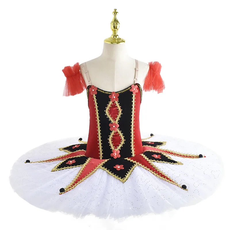 Professional Ballet Tutu Child Kids Girls Adults Pancake Tutu Giselle Paquita Ballet Costume Women Ballerina Party Dress Girls