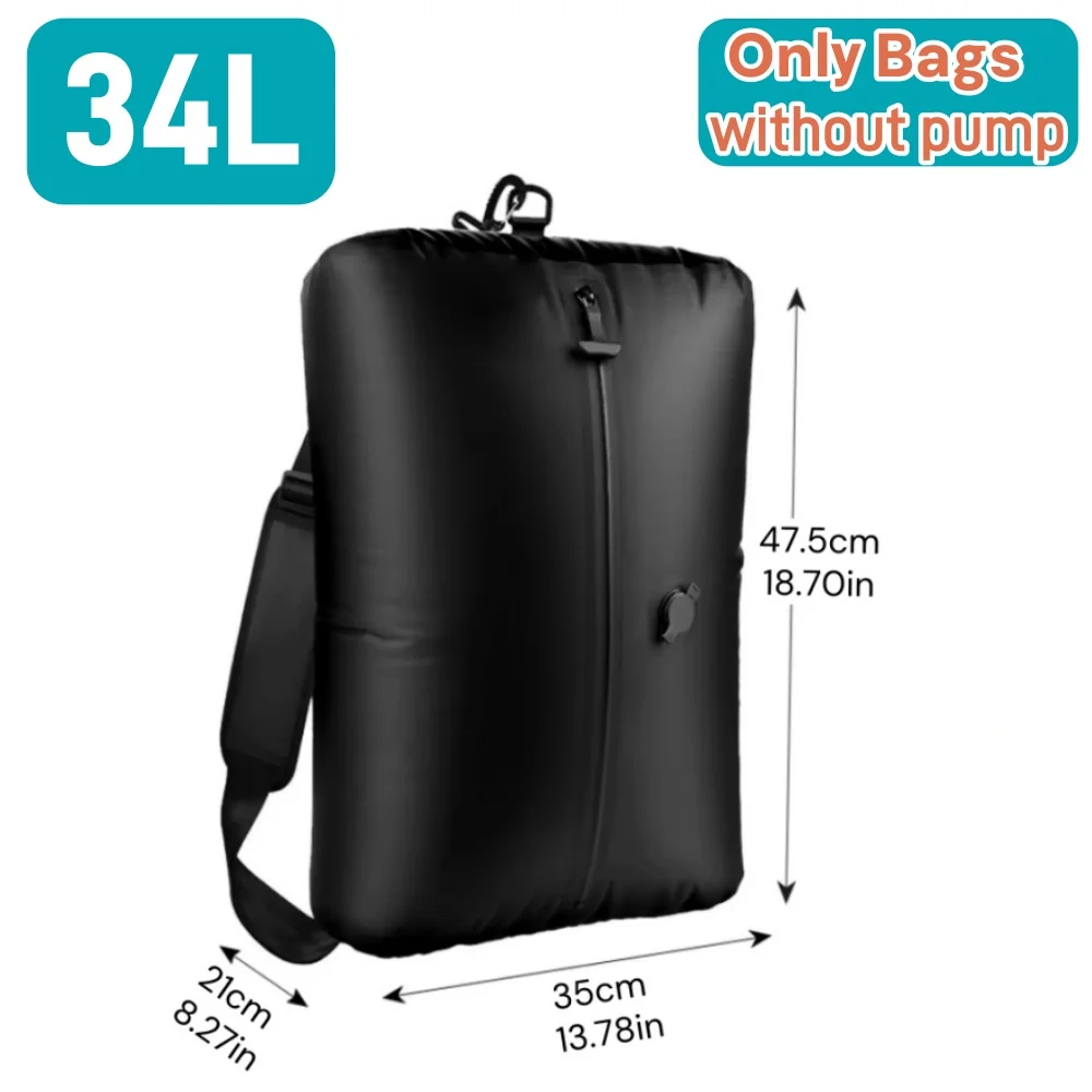 Vakuum-Aufbewahrungsbeutel, Reise-Essentials Koffer-Kleiderorganizer Verpackungstasche Praktisches Zubehör Komprimierbare Packwürfel