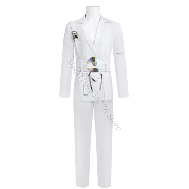 Nuovo Anime Alien Stage Luka R7 Cosplay Costume adulto unisex Cantante Uniforme Cappotto Pantaloni Set completo Accessori Abiti Abiti di carnevale