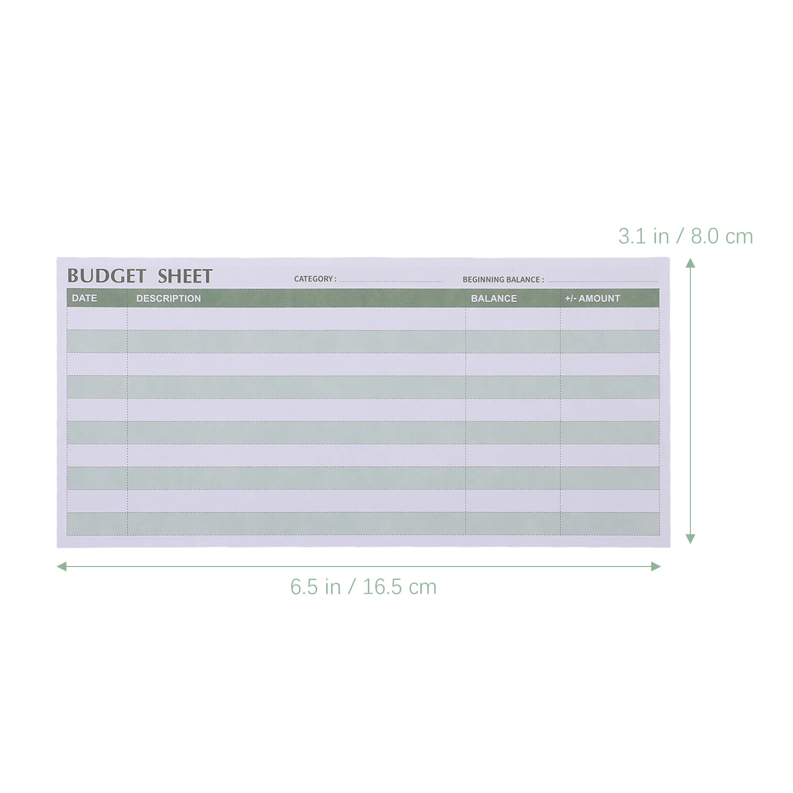 

50 шт. листов записываемый ежедневный бюджетный планировщик для домашнего офиса, путешествия, трекер расходов, переплет для наличных, портативный блок для записи бюджета