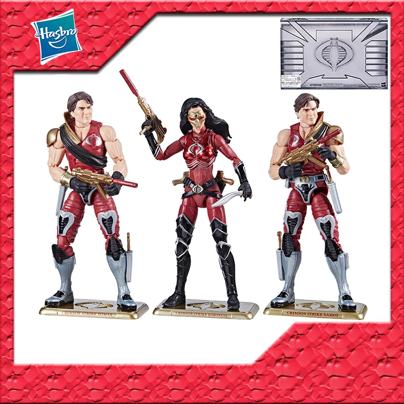 

Оригинальные фигурки Hasbro G.I.JOE The Baroness Twin brother из ПВХ, фигурки героев аниме, модели игрушек