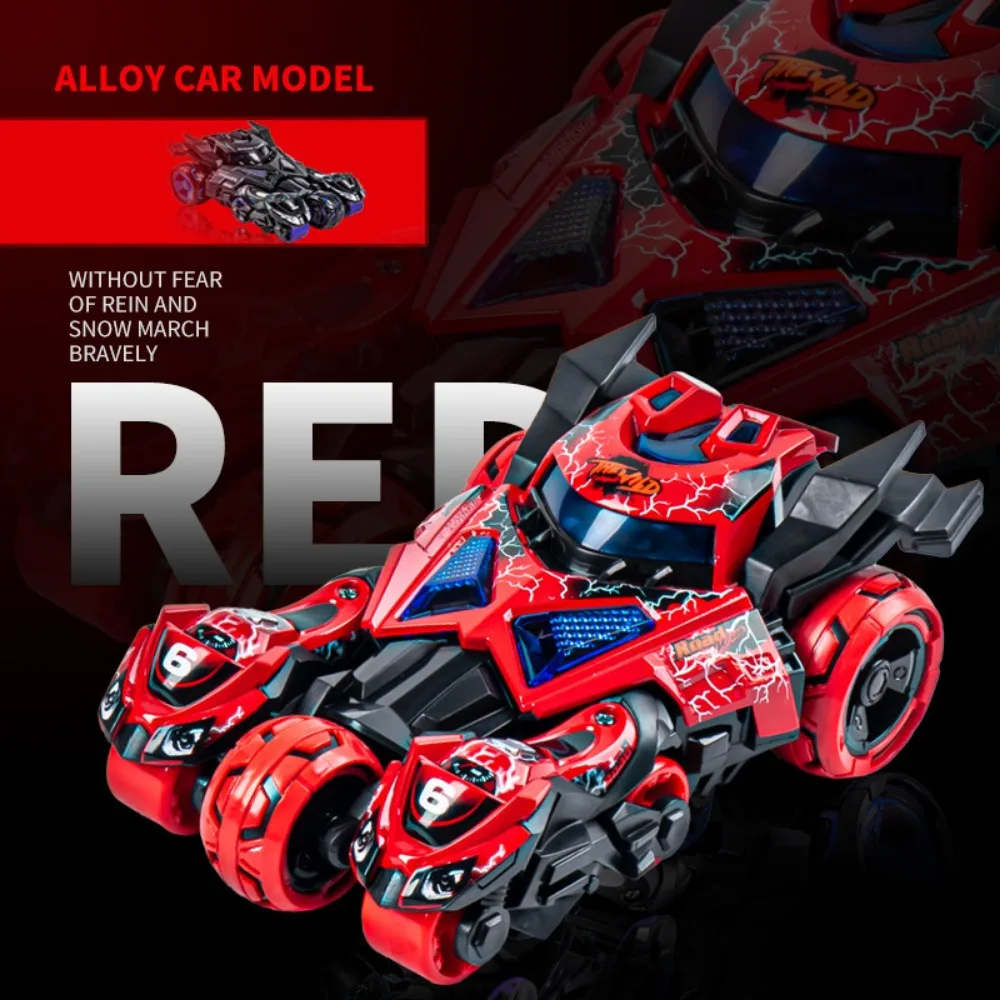 1:32 Motorcycle Ejector Car Model Diecast Model Inertia Kids Pull Back Car Toys Sound Light Alloy Simulation Motorcycle Toy