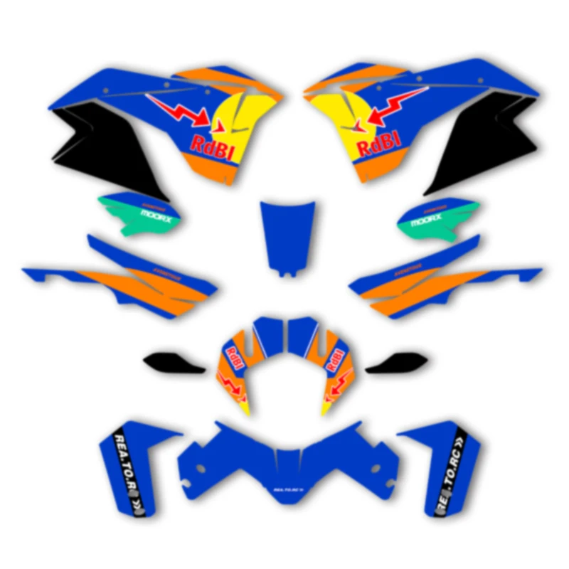 DSMTECH Custom Motorcycle Graphics For KTM 2017 2018 2019 2020 ADV1290-R-S 17-20 ADV1290 Decals Stickers Kits 004