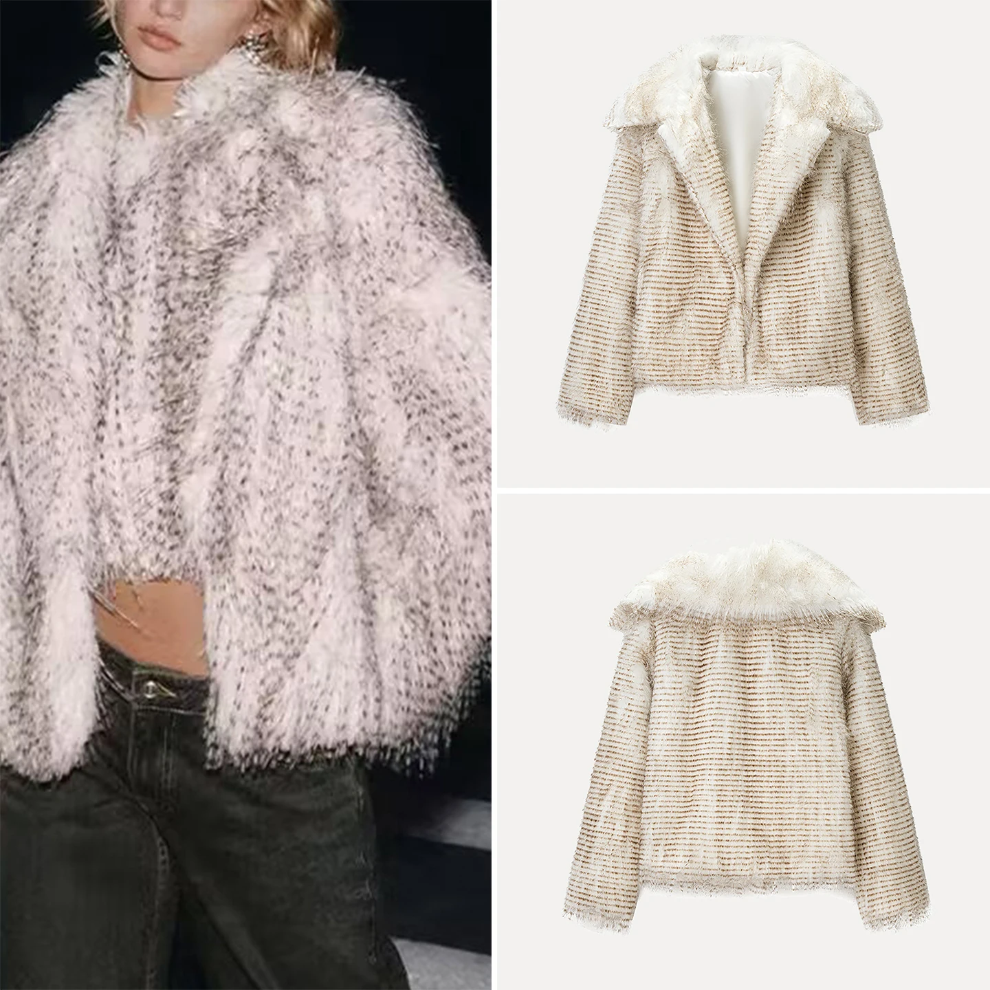 

2025 Winter New Women's Faion ort Coat Long Sve Versatile Personali Simple Design Button Closure Ladies Outerwear