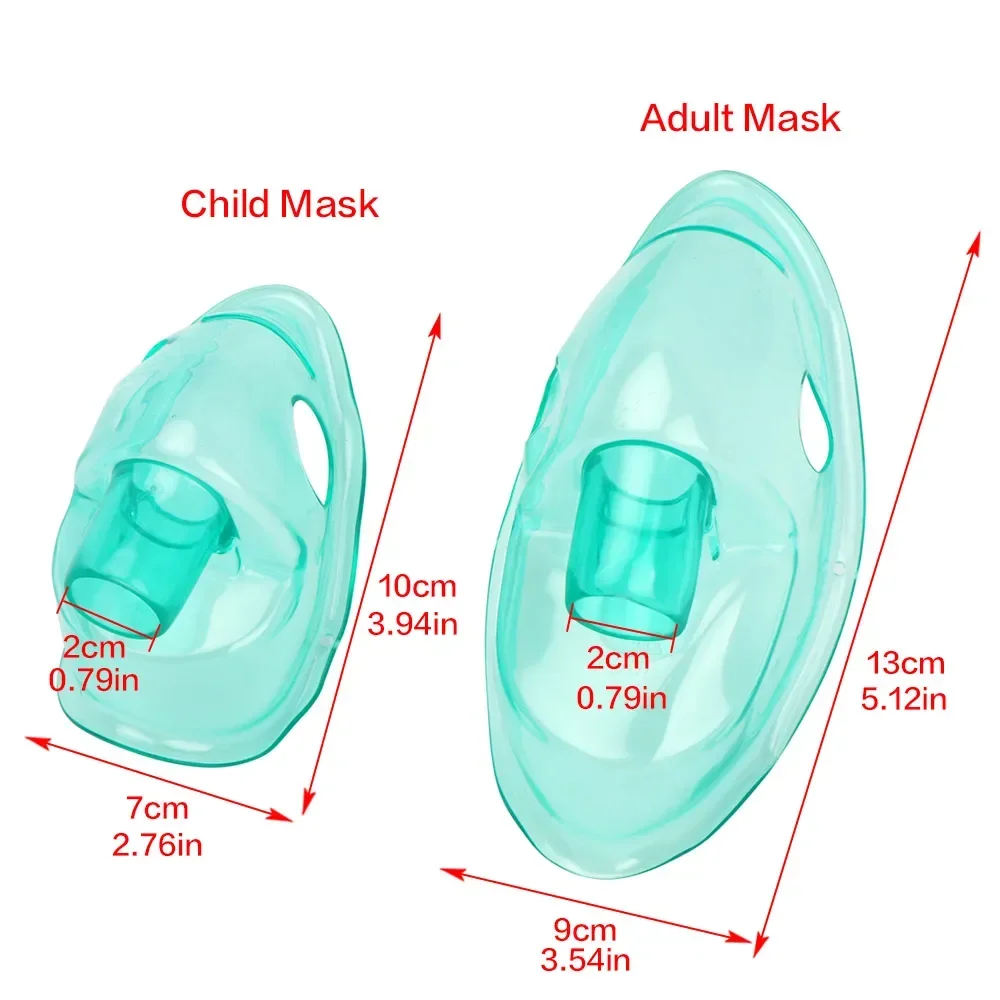 Family Medical Inhalers Mask Nebulizer Masks for Child Adult Inhaler Mask Household Compressor Inhaler Accessories Massage Kit