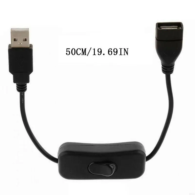 R66A USB 2.0 Extender Cord Male для женщин с выключенным выключателем для PC USB