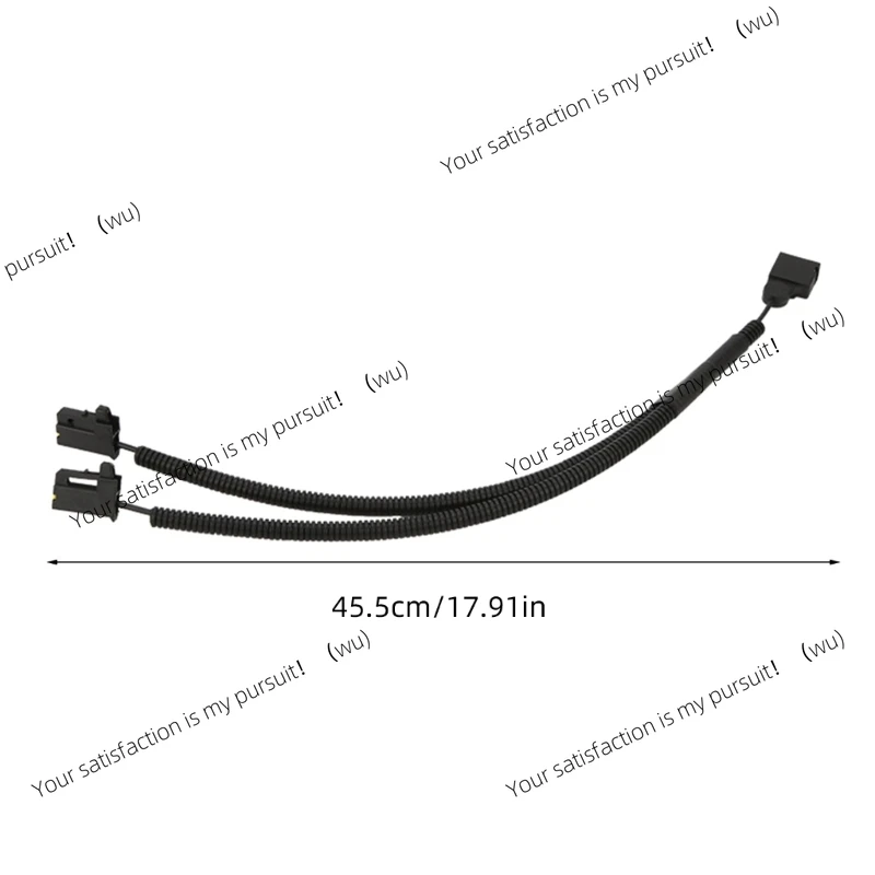 ZOCI-40cm ForFOR Toyota Vios YARiS Carola High And Low Tone Horn Cable Snail Horn Plug One To Two Wiring Harness Plug