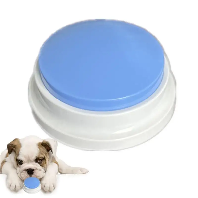 Dog Buttons For Communication Pet Recording Voice Buttons Buzzer Clear Recording Interactive Pet Accessory For Family Picnics