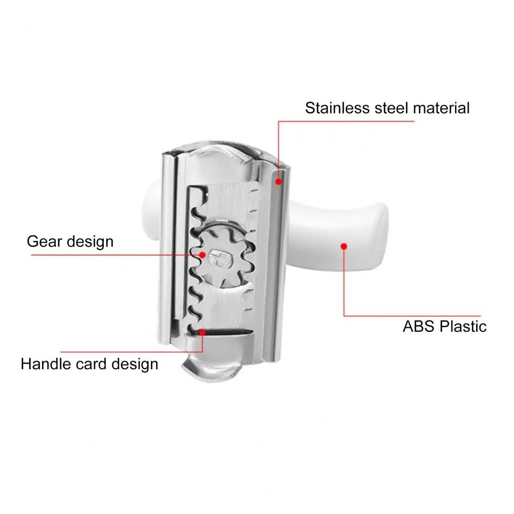 Jar Opener for Seniors Easy Twist Jar Opener Arthritis Jar Opener Stainless Steel Lid Remover Ergonomic Adjustable for Seniors