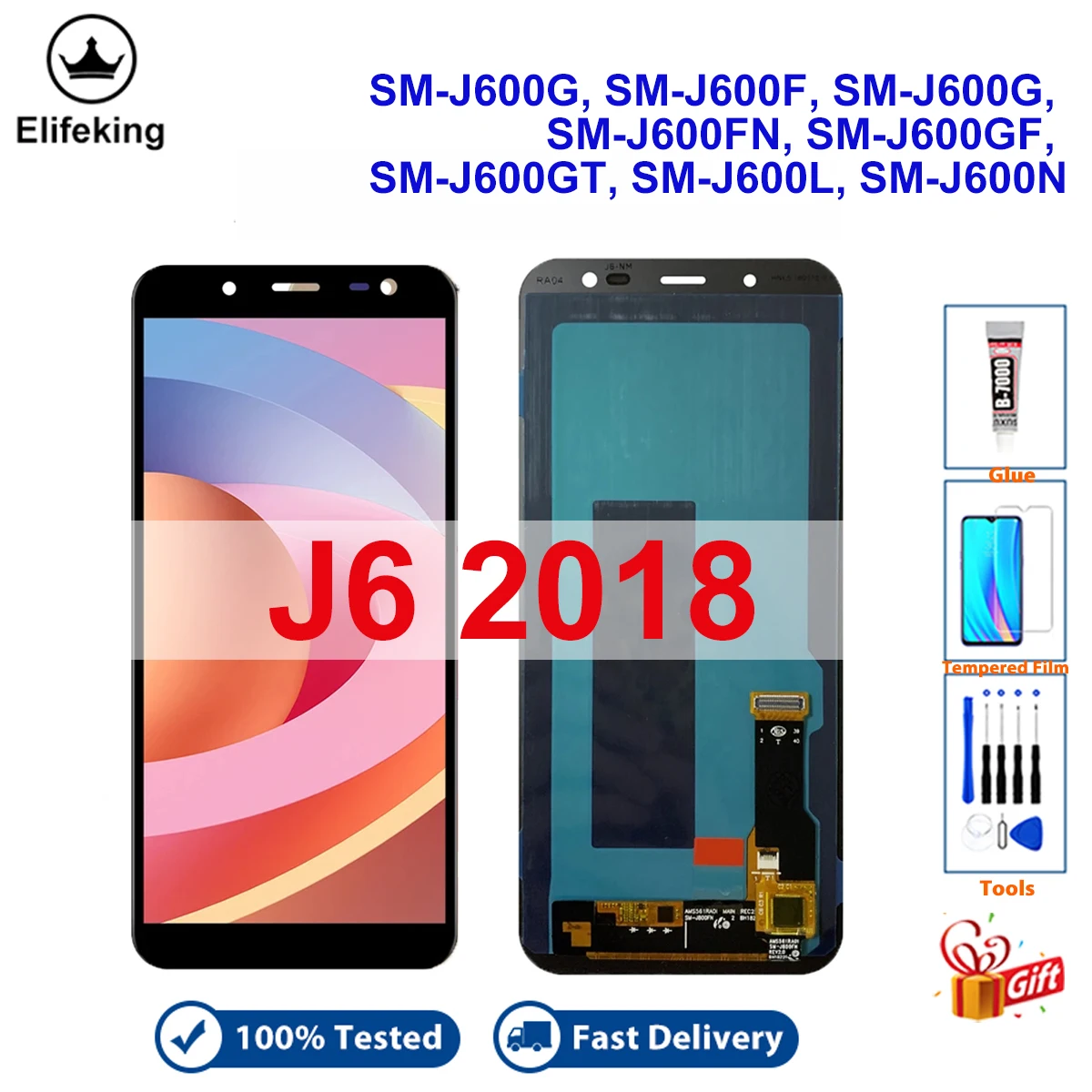 شاشة LCD لجهاز Samsung Galaxy J6 2018 (J600F) – تقييم شامل ودليل عملي للتركيب والاختيار
