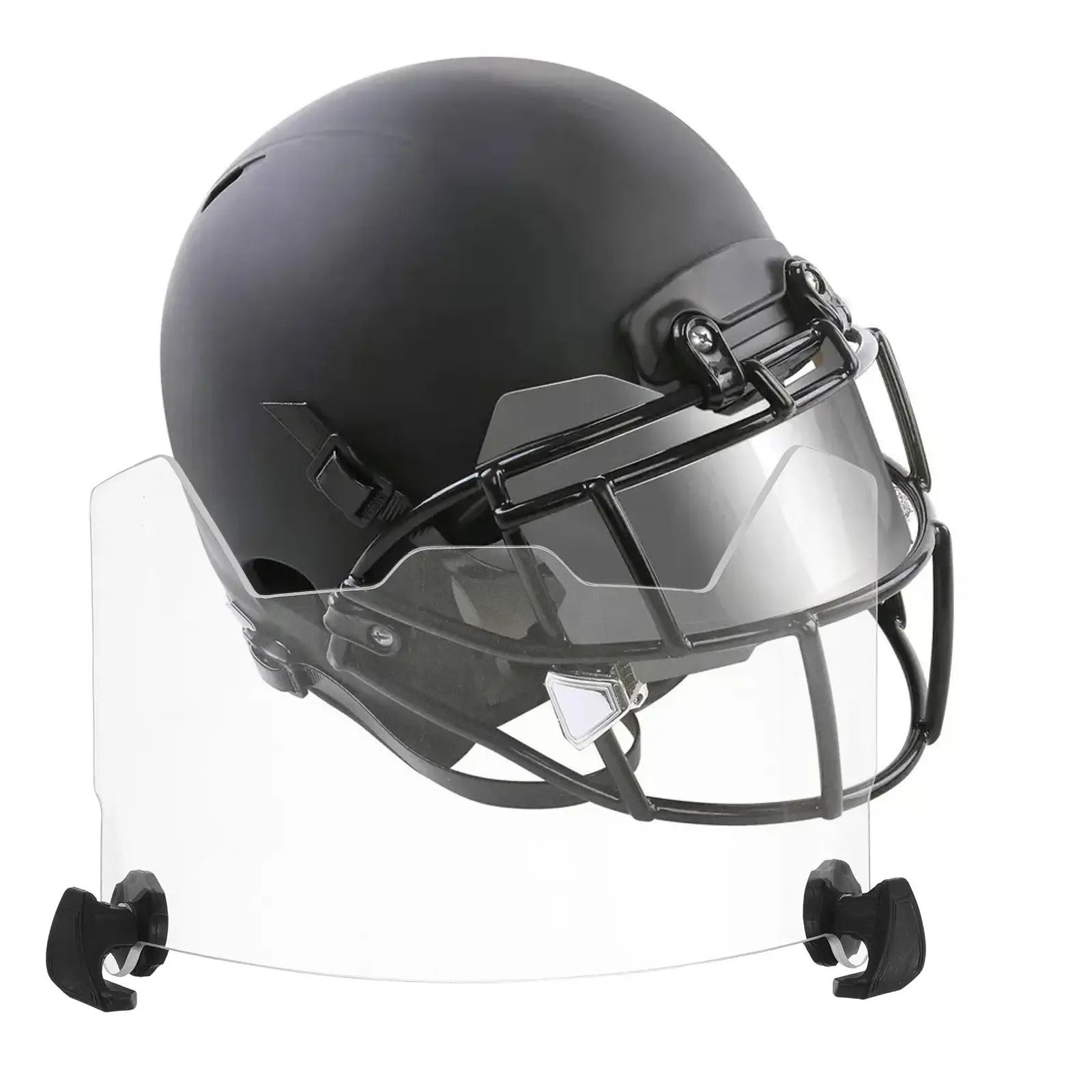 

Scratch Resistant Clear Visor for Football Uv Protection Lightweight Plastic Lens Face Shield Replacement Sports