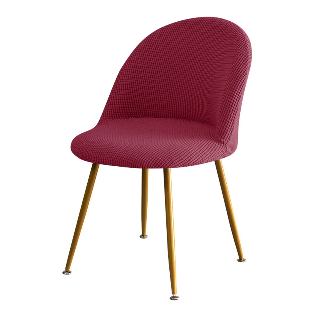 Duckbill Chair Cover Anti Wrinkle and Anti Pilling Protect Your Dining Chair from Water Accidents Multiple Color Options