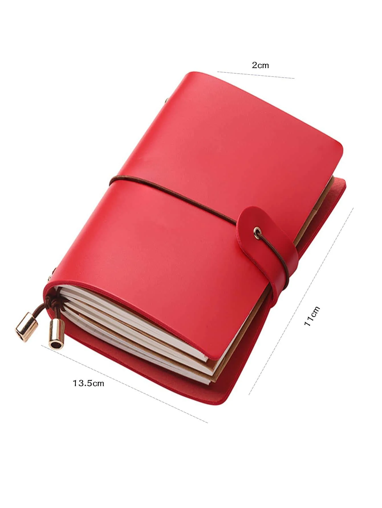 Macaron Farbe A7 Ringo rdner Pu Clip-On Notebook Leder Lose blatt Notebook Cover Notebooks Journal Kawaii Briefpapier