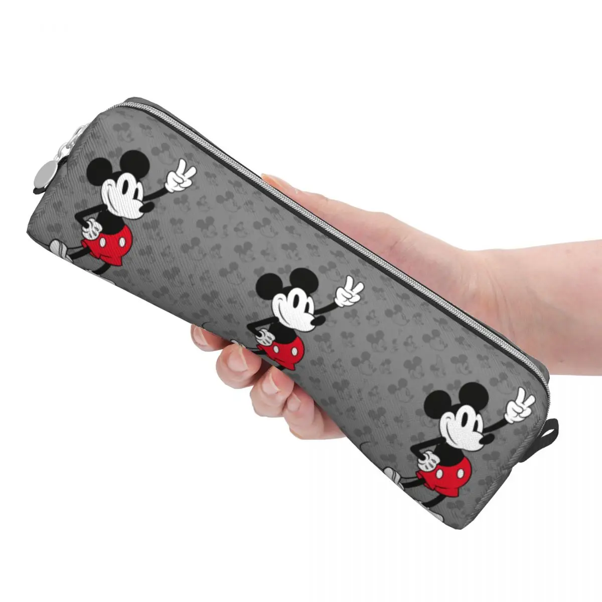 Imagem -03 - Clássico Mickey Mouse Pencil Cases Pen Box Lápis Bolsas Grande Armazenamento Material Escolar Bolsa Cosmética Estudante