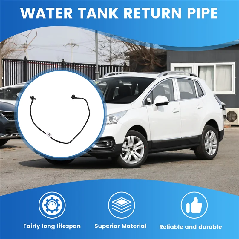 الحصري خرطوم المبرد قطع غيار خزان المياه الأنابيب ل 3008 5008 RCZ سيتروين C4 C4 بيكاسو DS 4 DS 5 1323Y4 1323.Y4