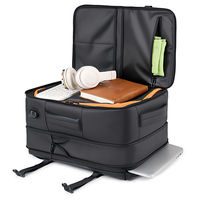 Business Expansion Waterproof Backpack 15.6inch Computer Bag USB Charging Large Capacity Commuter Backpack for Men and Women