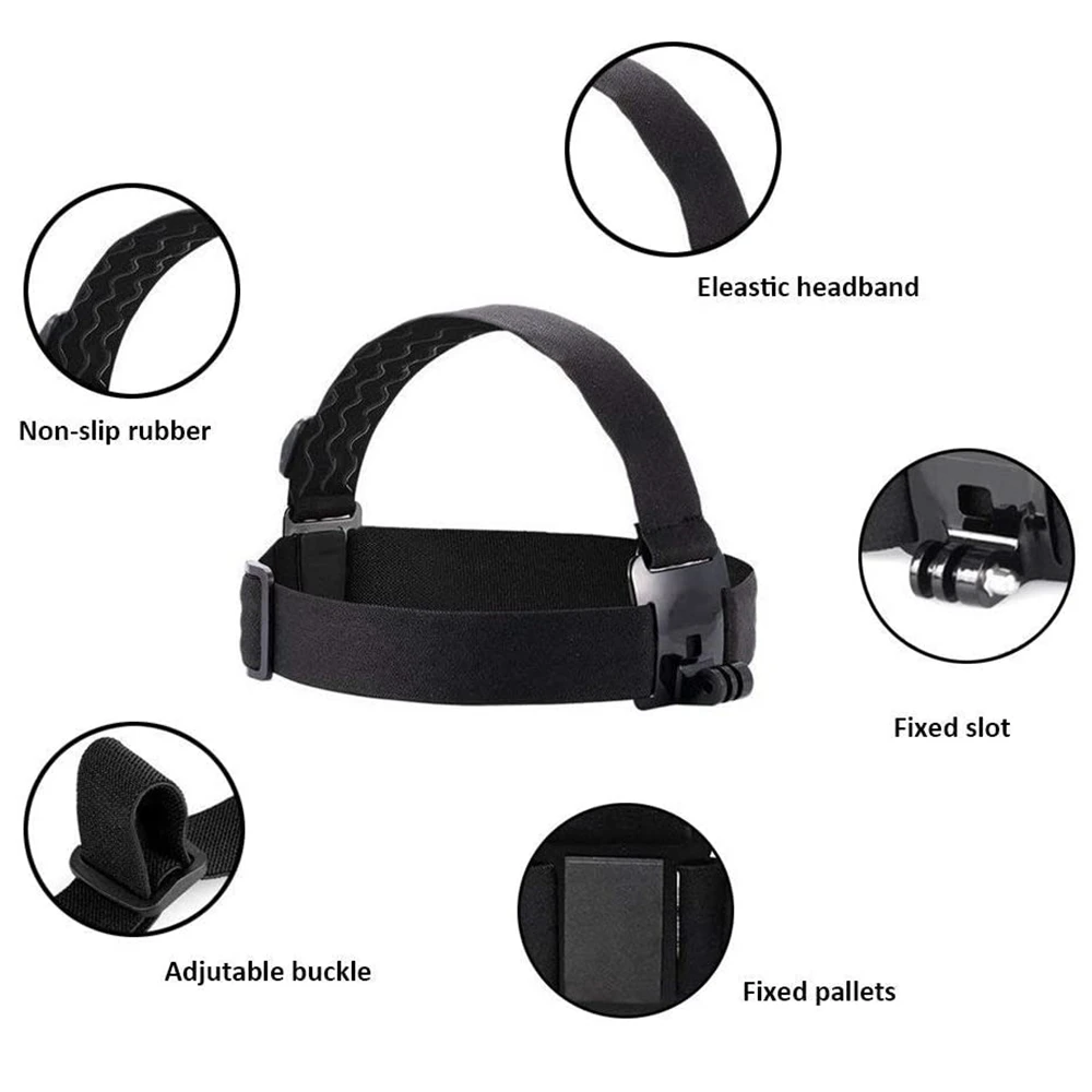 Chest Strap Mount Belt for Gopro hero 12 11 9 7 6 5 4 3 Xiaomi Yi 4K Action camera Chest Harness for SJCAM SJ4000 sport cam fix