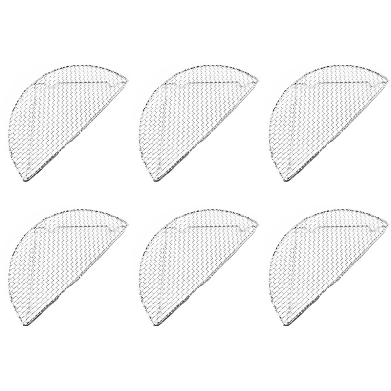 

Promotion! 6X Fried Tempura Net Stainless Steel Grill Hamburger Fried Chicken Grease Net Japanese Cuisine Slate Pork Rack Home A