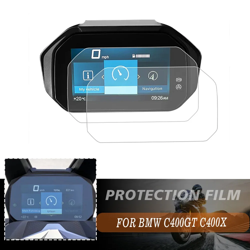 

For BMW C400GT C400X C400 GT C 400 X GT C 400GT C 400X Accessories Cluster Scratch Protection Film Dashboard Screen Protector