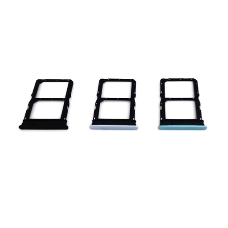 For Honor X7b CLK-LX1 LX2 LX3 Dual Sim Tray Sim Card Tray Holder Sim  Holder Replacement Parts