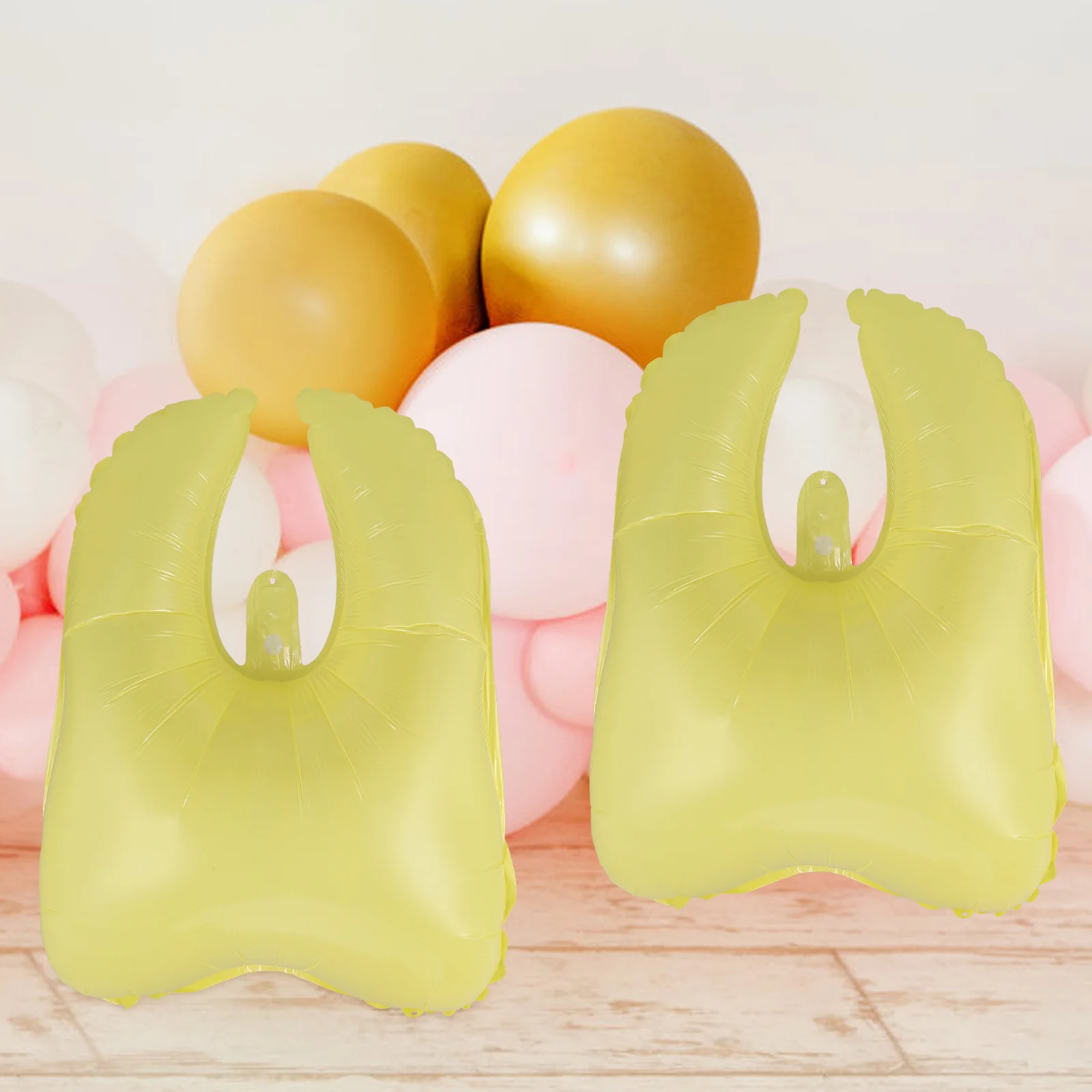 

10Pcs White Tooth Balloons PE Inflatable Party Decorations For Teeth Theme Baby Shower Wedding Children Party Supplies