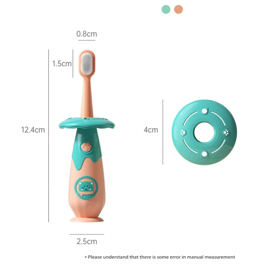 Dr.isla Cute Children Soft Bristle Toothbrush High Density Brush Wire Does Not Damage Gums for Children Aged 3-6