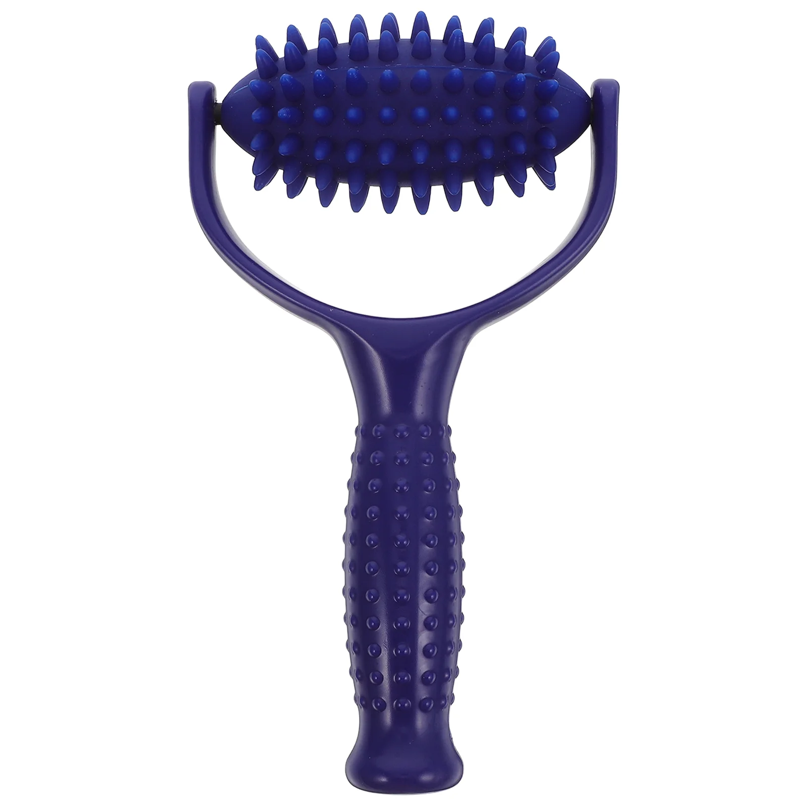 Spiked Massage Ball Roller Stick Yoga (Blue) Relax Eye Neck Tool for Muscle Face Back Body Eyes