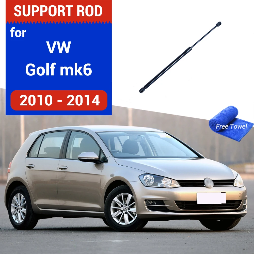 Car Bonnet Hood Cover Gas Shock Lift Strut Bars for VW Golf 6 Golf6 2010 2011 2012 2013 2014 Support Hydraulic Rod Accessories