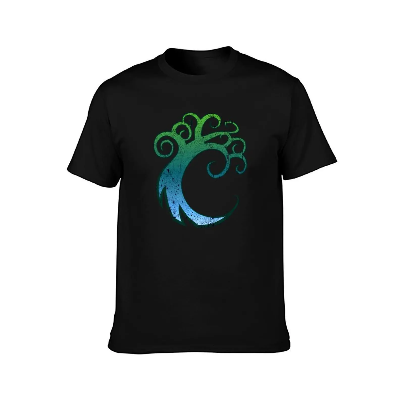 Simic-Combine-Crest T-Shirt Big Size Simple T-Shirt