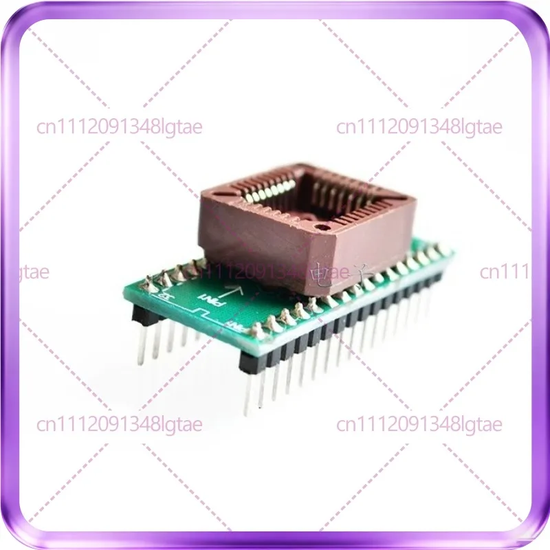 5-15pcs IC Test Block Adapter Conversion Burning Block PLCC32 to DIP32