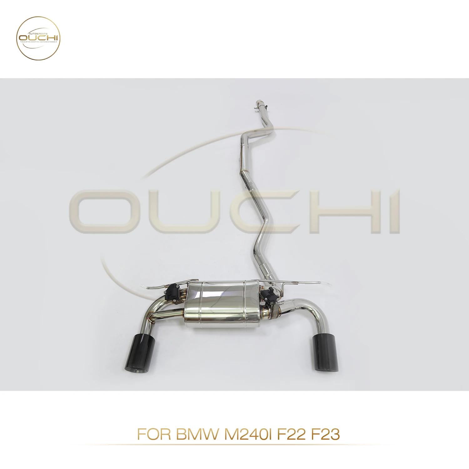 

OUCHI Factory Direct Sales Performance Catback For BMW M240I F22 F23 Stainless Steel Electronic Valve Muffler Tips Auto Parts