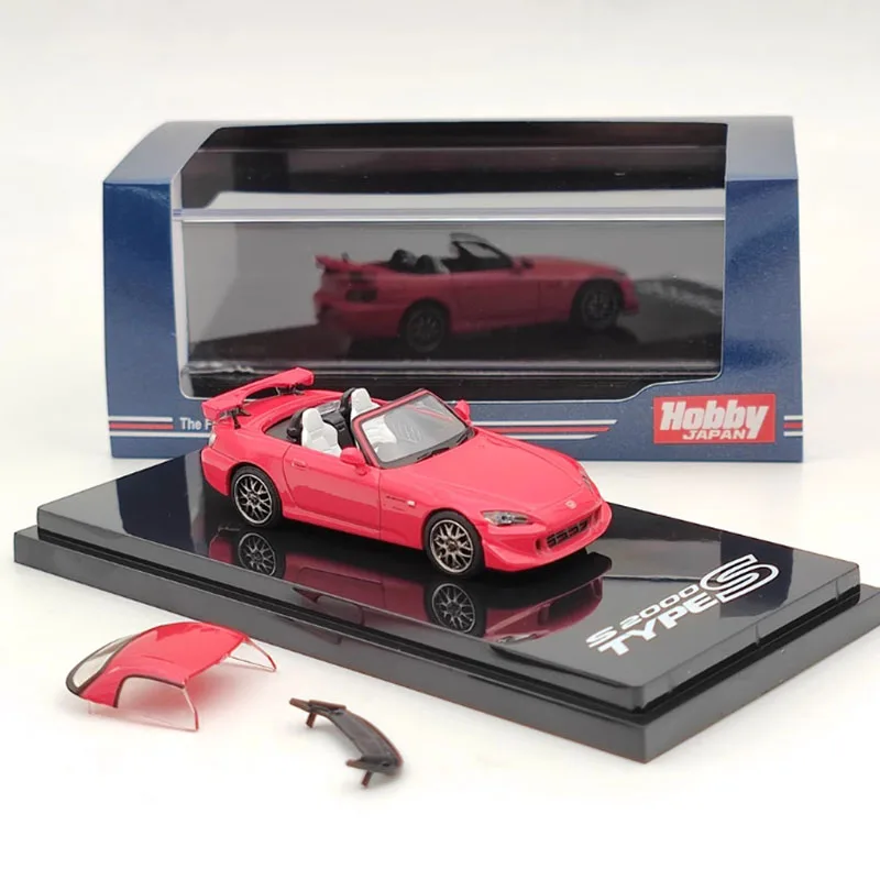 Hobby Japan 1:64 Honda S2000 Type S AP2 Alloy Convertible Car
