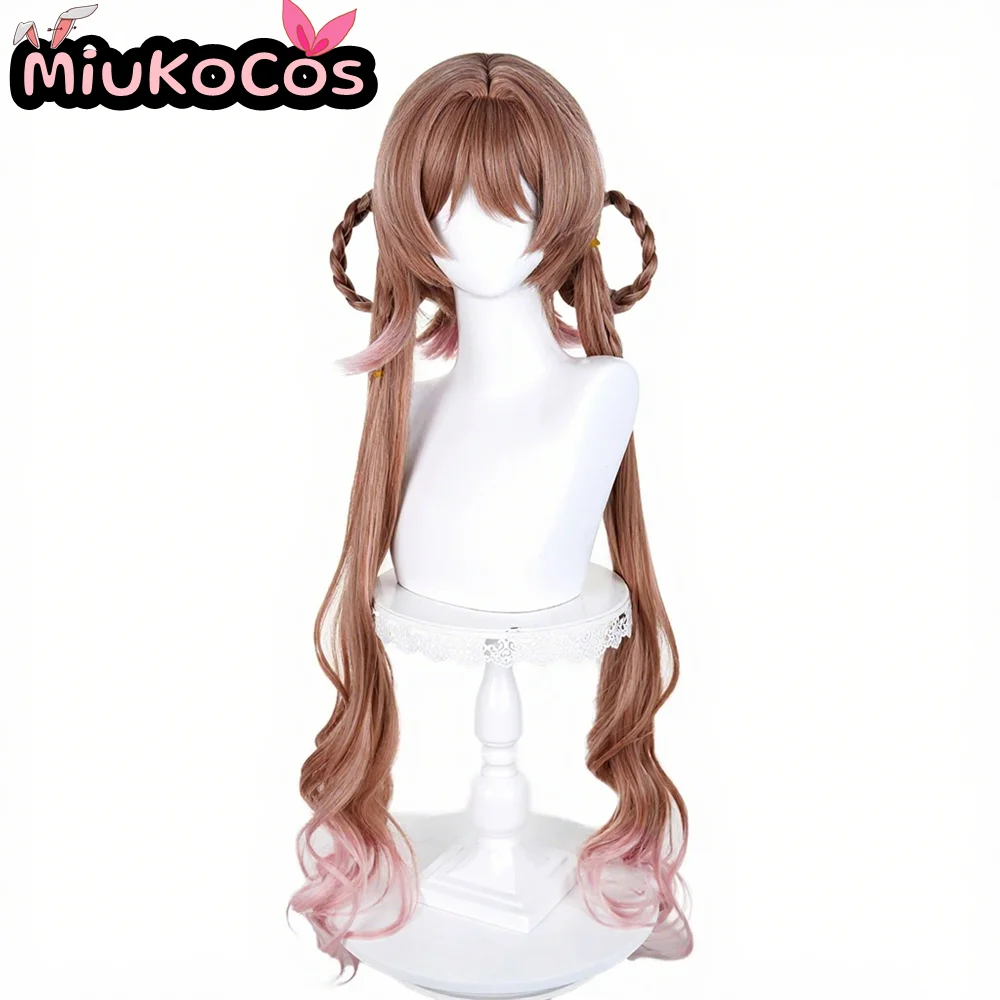 IN STOCK DREAMLAND PLANET Eyjafjalla the Hvít Aska Cosplay Wig MiukoCosplay Game Arknights Cosplay Wig 3