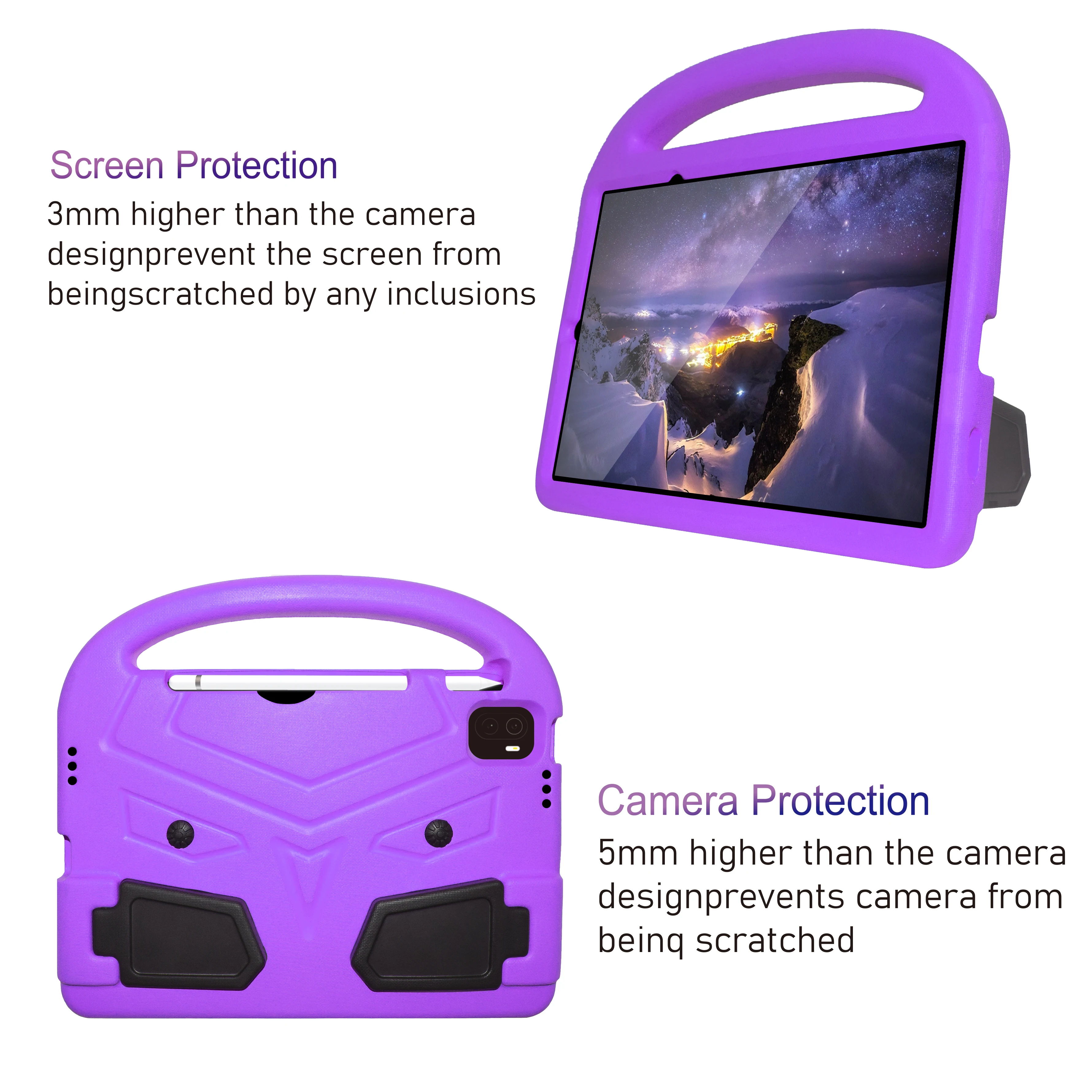 Capa protetora para tablet modelo Sparrow é adequada para Xiaomi Pad5/Pad5 Pro/Pad7/Pad7 Pro (2024)/Redmi Pad Se 11 polegadas com suporte 7 cores disponíveis