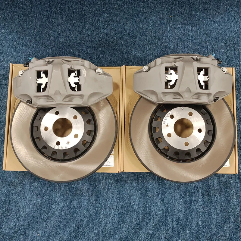 

Car Upgrade New 8N 6 Piston Aluminum Big Brake Kit for Audi A7 S7 RS5 RS6 RS7 Q5 Velocette High-quality