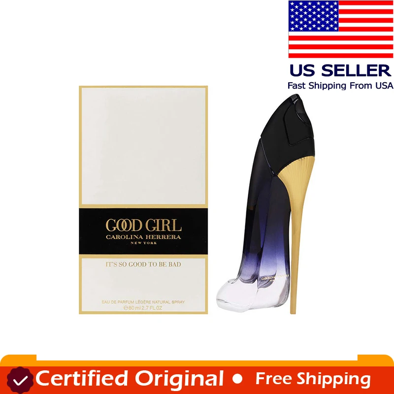

Carolina Herrera Good Girl Legere Women Eau De Parfum Spray Long Lasting Fragrance Natural Cologne Persistence 80ML Pheromone