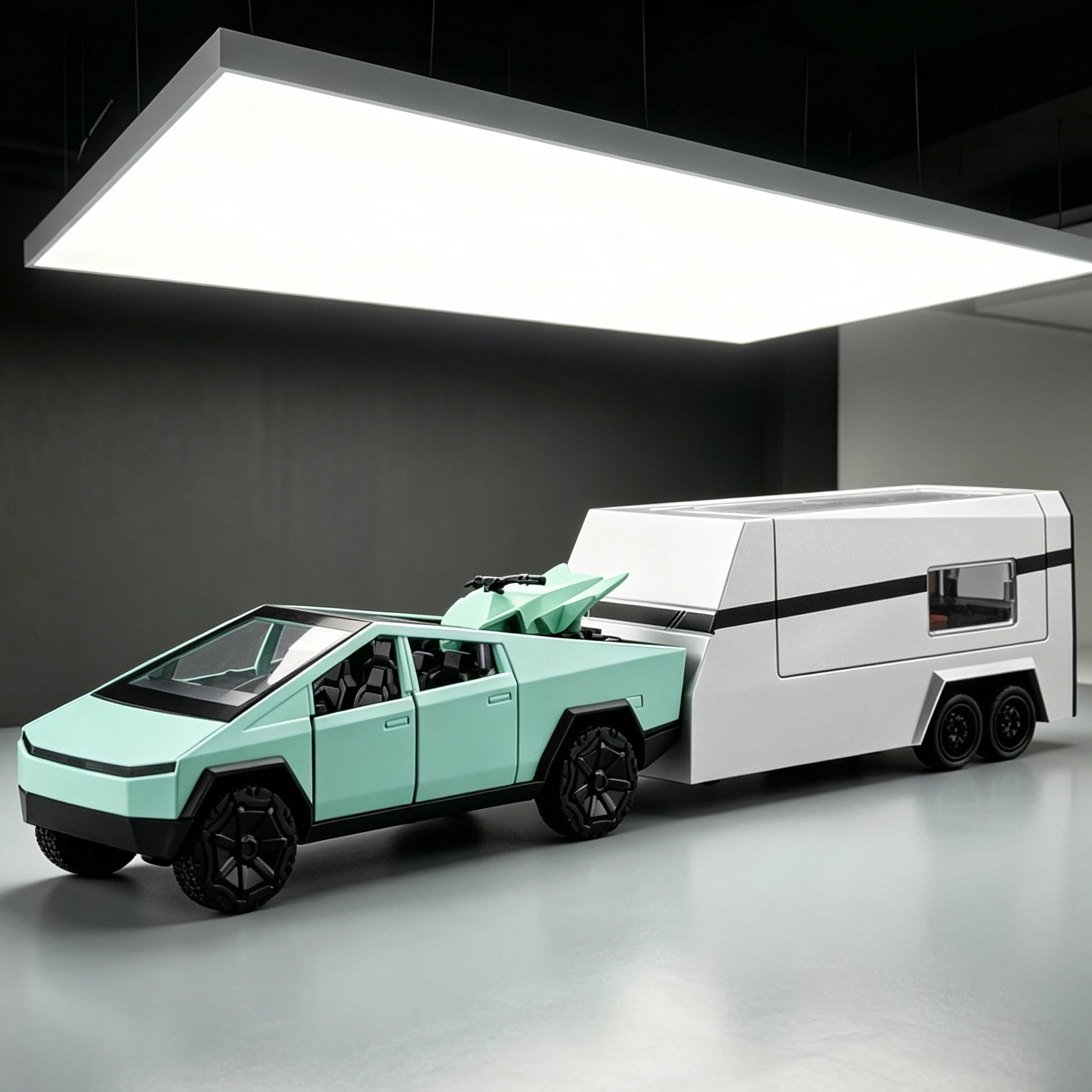 1:36 Model RV Pikap Energi Bar - Renewable Energy Engineering ulasan dan harga