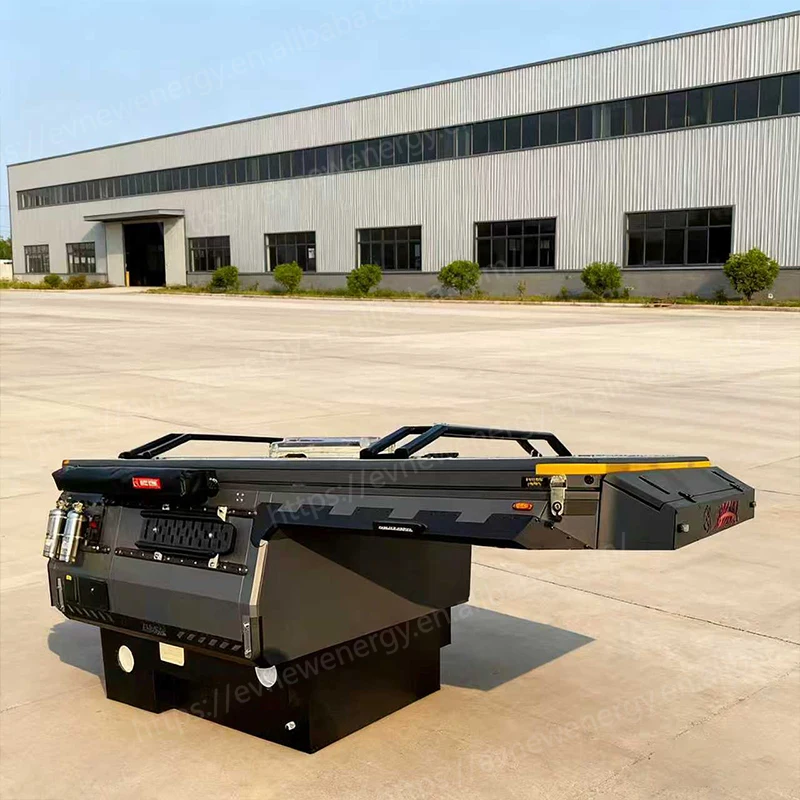 QC RV Factory Flat Tray Campers Lightweight F 150 Truck Camper for Pickup Slide-in Campers