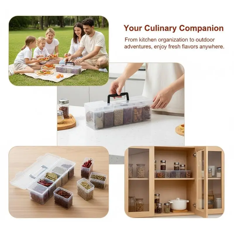 »1Pcs Large Capacity Thickened Plastic Hardware Tool Storage Box With Handle Tool Organizer Box Transparent Handheld Toolbox