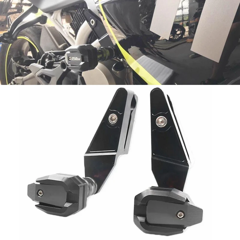 

Motorcycle CNC Falling Protection Frame Slider Fairing Guard Crash Pad Protector For 250SR 250 SR 300SR 300 SR