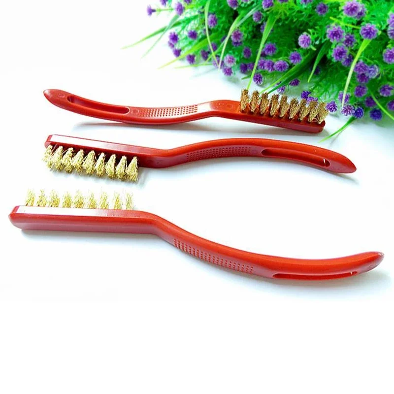 Nylon Brush Aquarium Algae Cleaning Brush Wire Brush Aquarium Cleaner Fish Tank Stain Cleaning Tools Accessories