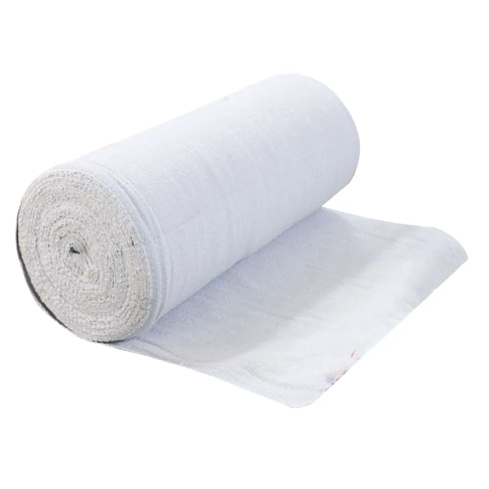 2mm Thick Fireproof Blanket 1260 ℃ High Temperature Resistant Ceramic Fiber Cloth 0.2m/0.5m/1m*1m Ceramic Fiber