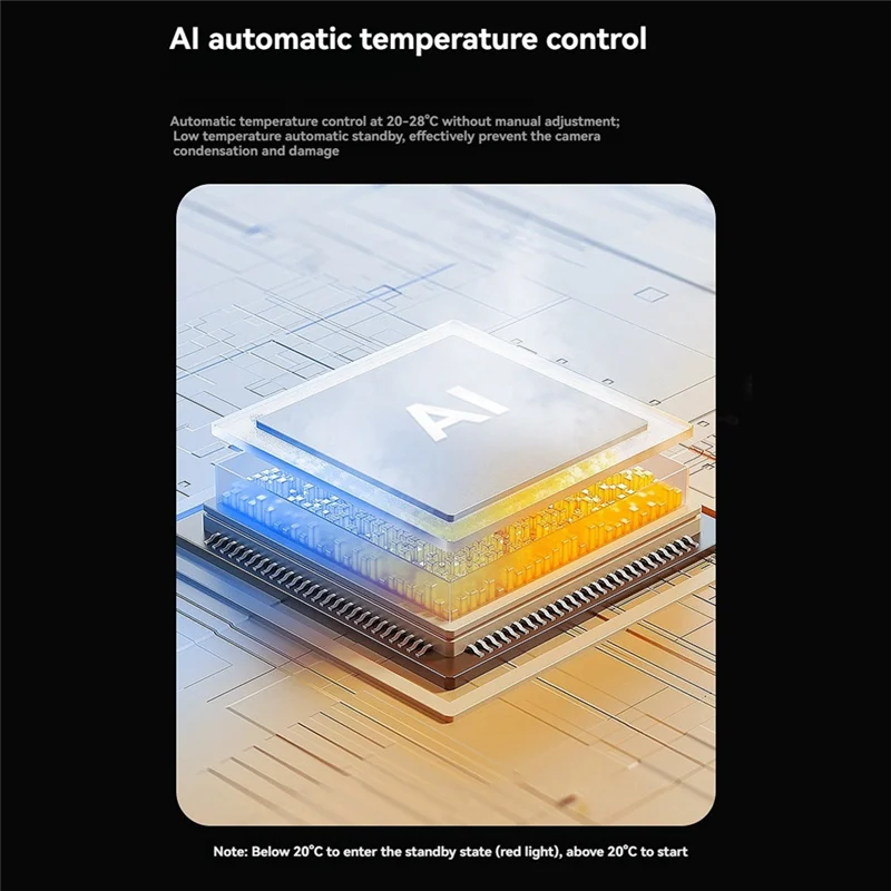 ABMF-FB-CR05 Camera Cooling System Heat Sink Cooling Fan For Sony Canon FUJIFILM ZV-E1 A7M4 A6700 A72C R8 R7 R6 XT4