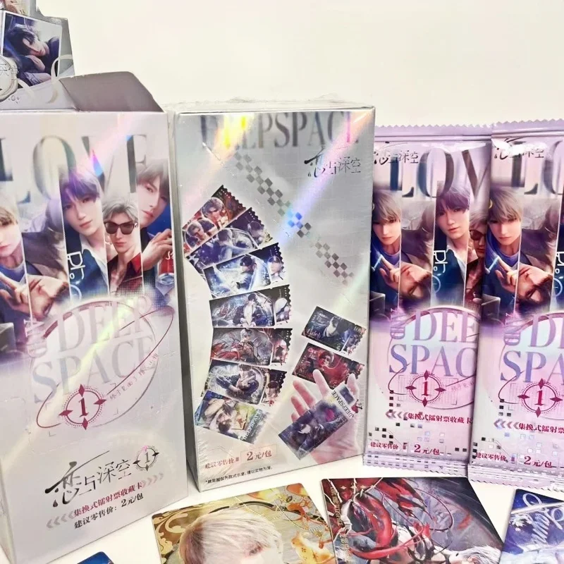 

В наличии Whole Box Game Love And Deepspace Голографический лазерный билет Stubs Caleb Sylus Zayne Xavier Персонажи Художественная закладка