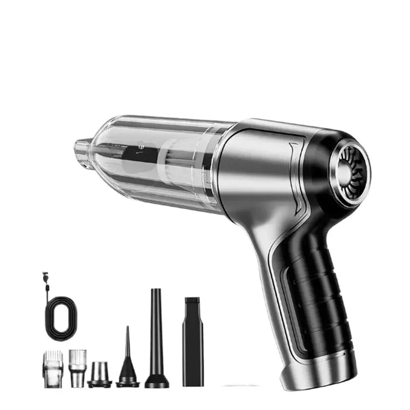 Wireless Vacuum Cleaner Strong Suction Handheld Car Vacuum Cleaner Portable Robot Cleaner For Car Home Desktop Keyboard